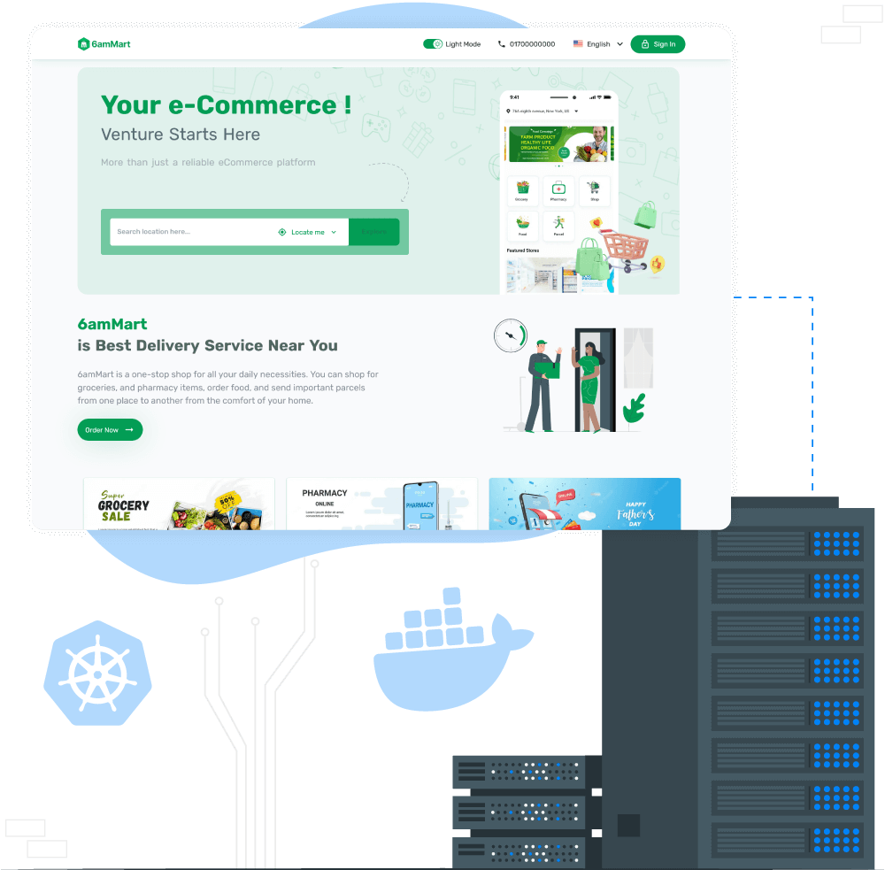 6Valley Hosting Powered by Docker & Kubernetes