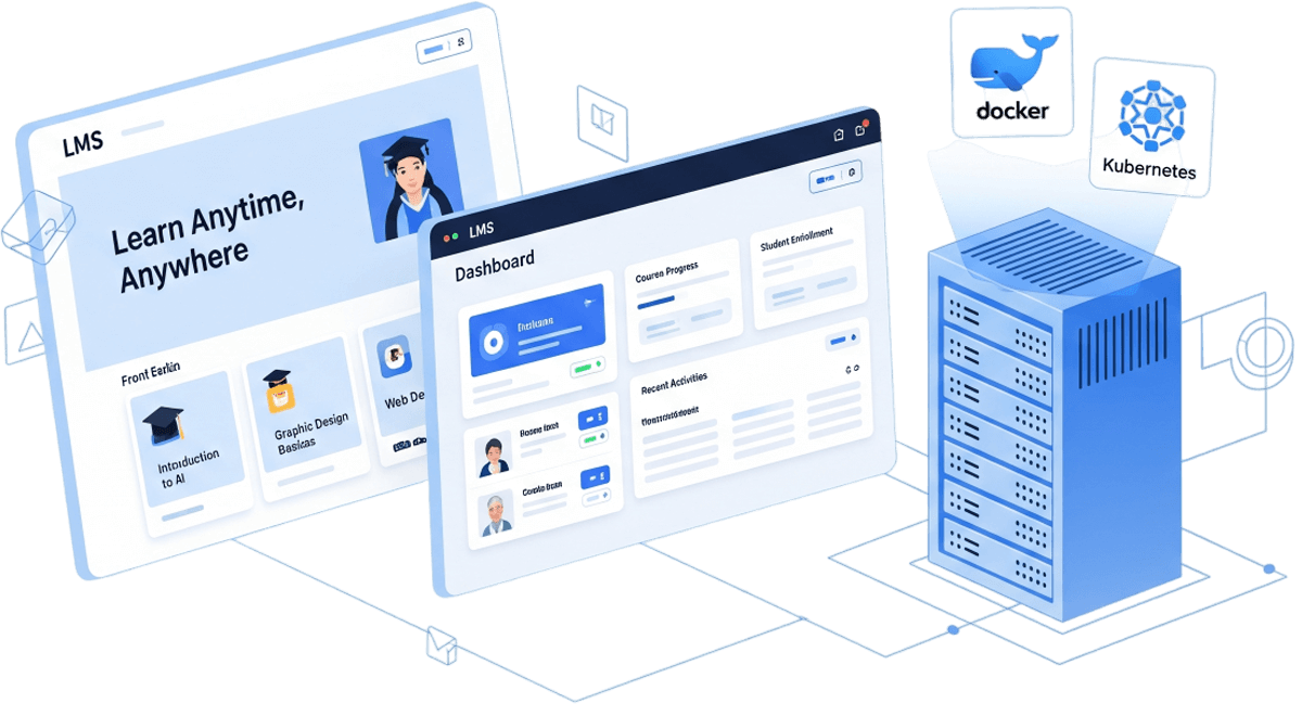 Docker & Kubernetes-Based LMS Hosting
