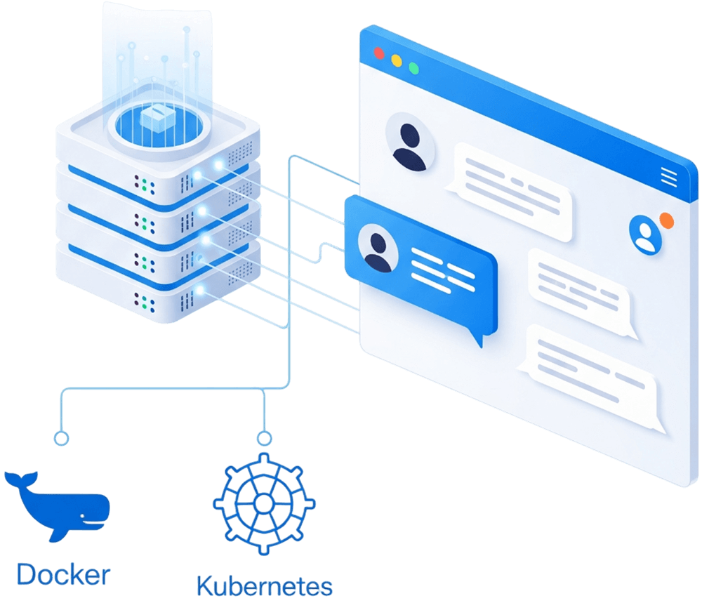 Fast, Secure & Scalable Hosting for Chat & Real-Time Messaging Apps